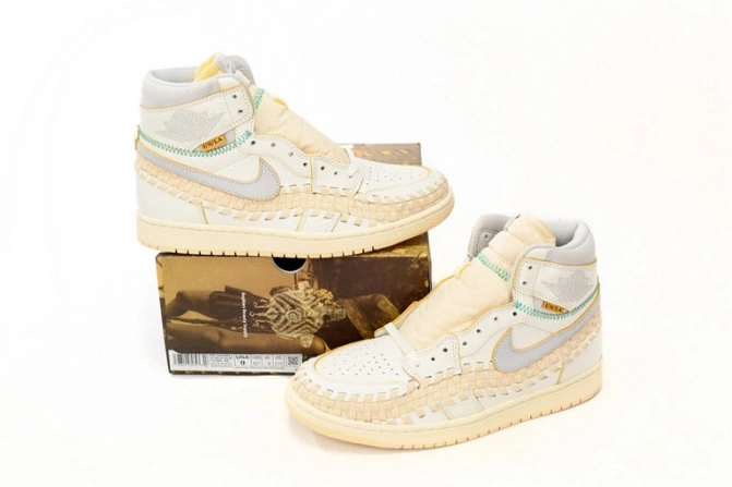 MaikeSneakers 1 Sail Bephie's Jordan High Retro FD2565-100 SP Beauty Supply Woven OG Union 0701
